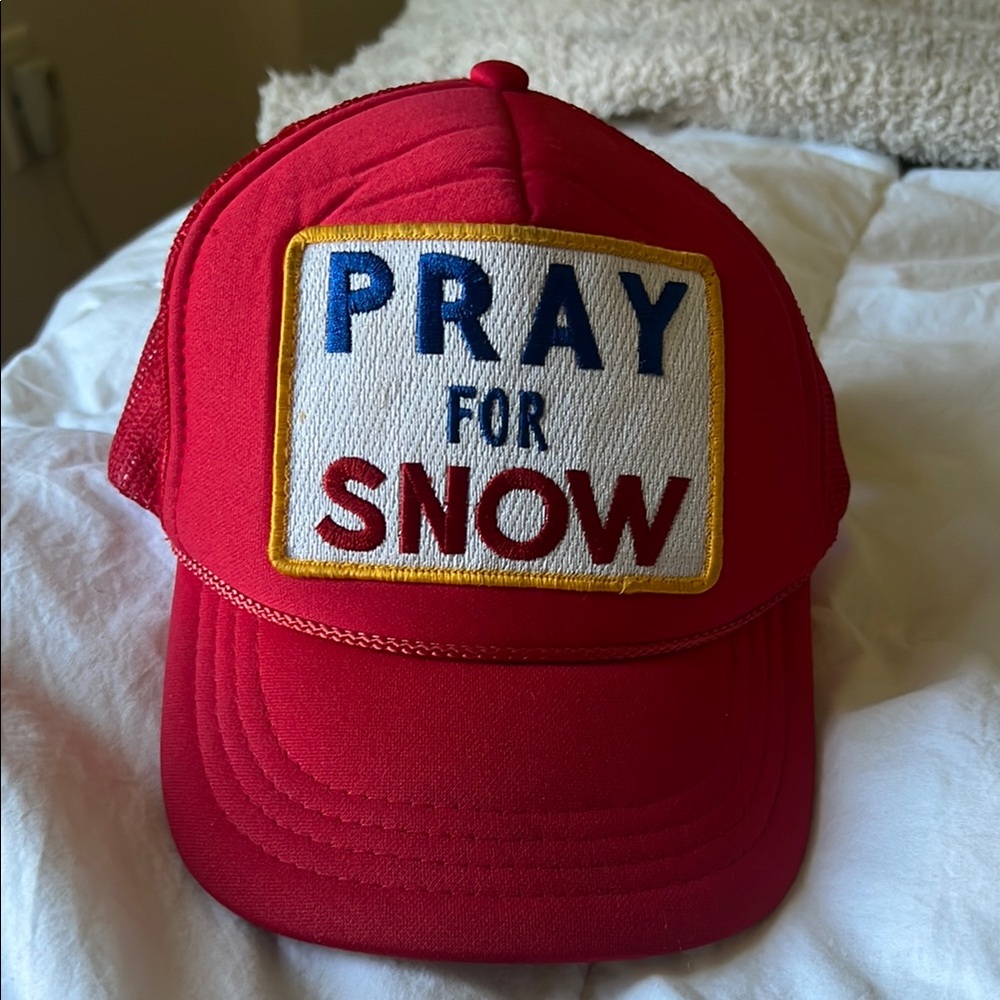 Aviator Nation Pray for Snow trucker hat